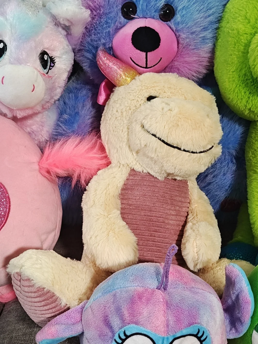 Lot of 7 Squishmallows Pascal And Other Big Stuff Animal.  In Great Condition